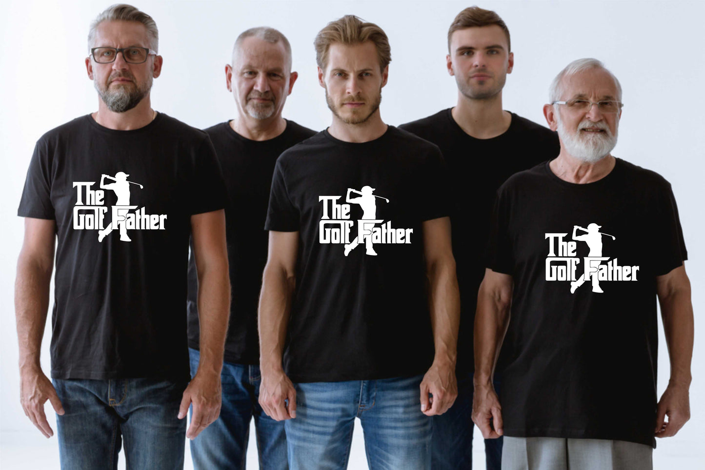 The Golf Father T-Shirt Funny Slogan Father's Day Birthday Golfing Men Man's Tee