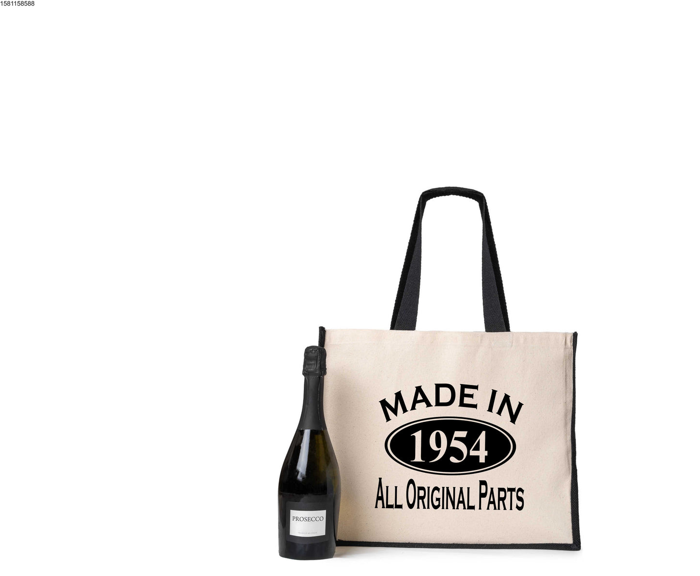Made In 1954 Tote Bag 70th Birthday Gift Age 70 Ladies Canvas Shopper