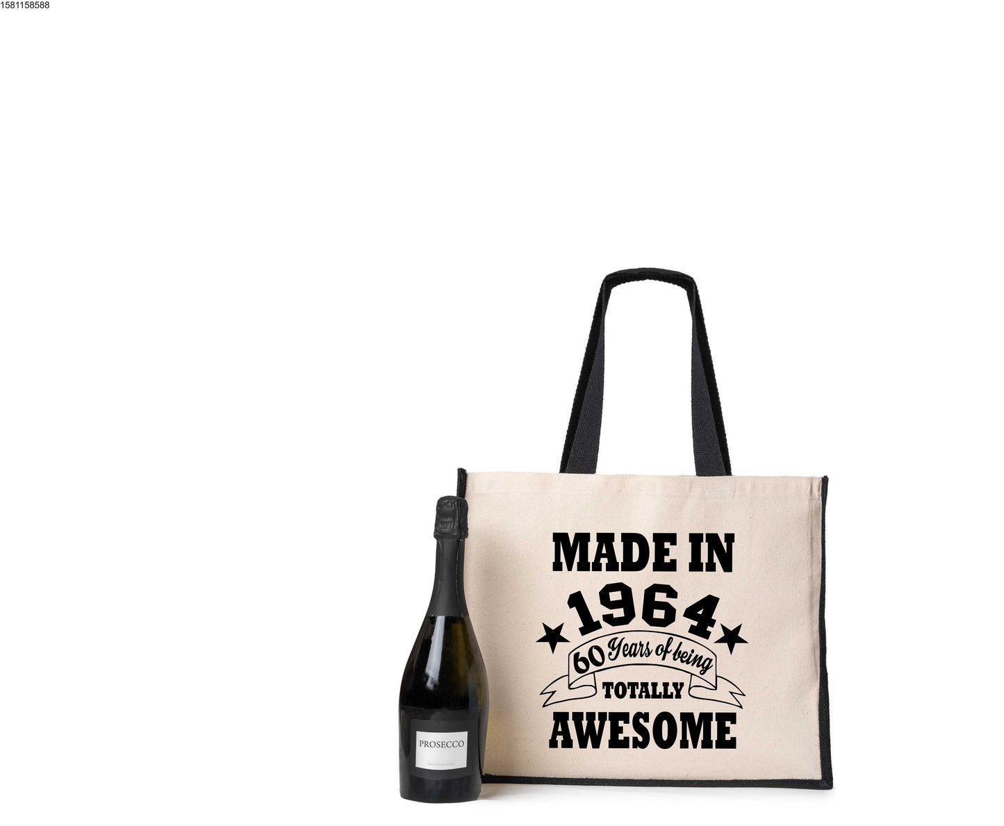 60th Birthday Made In 1964 Tote Bag Age 60 Birthday Ladies Canvas Shopper