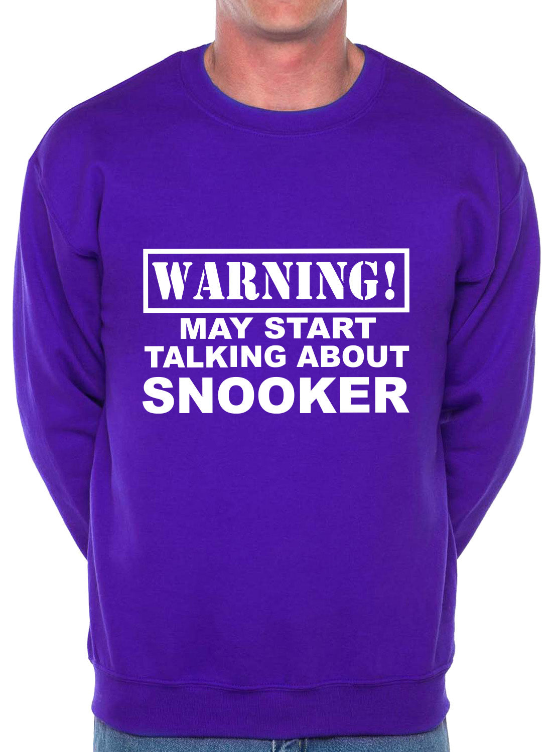 Warning May Talk About Snooker Fan Sweatshirt