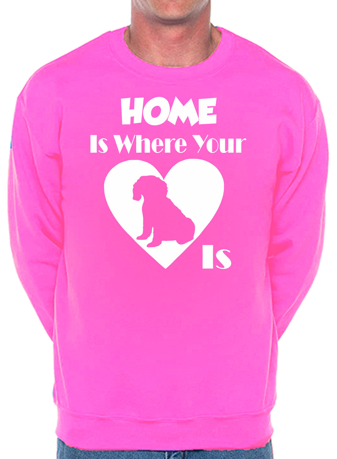 Home Is Where The Cavapoo Is Dog Lover Unisex Sweatshirt