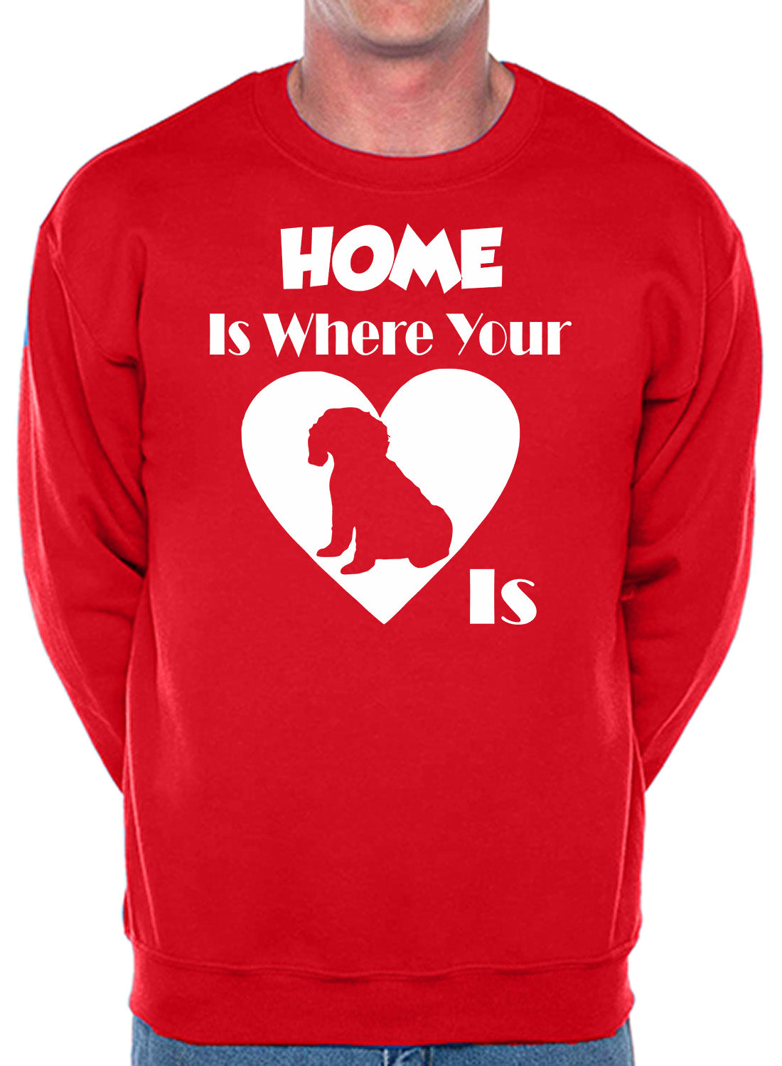 Home Is Where The Cavapoo Is Dog Lover Unisex Sweatshirt