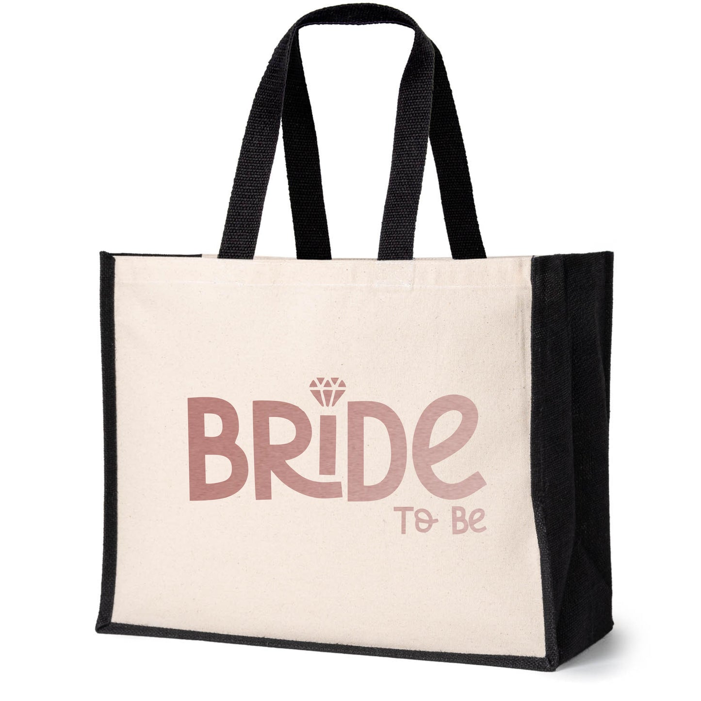 Bride To Be Tote Bag Wedding Gift Hen Party Idea Jute Canvas Shopper