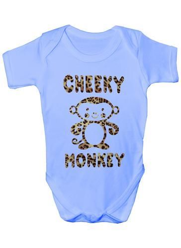 Cheeky Monkey Baby Onesie Vest