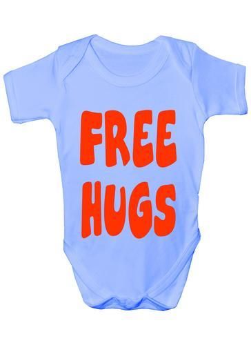 Free Hugs Baby Onesie Vest
