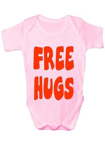Free Hugs Baby Onesie Vest