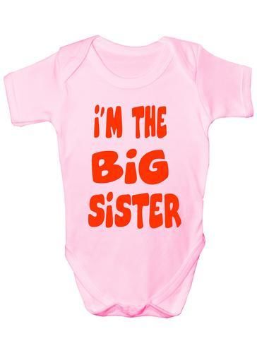 I'm The Big Sister Baby Onesie Vest