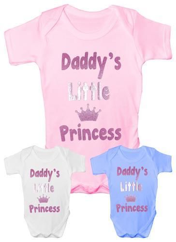 Daddy's Little Princess Funny Baby Onesie Vest