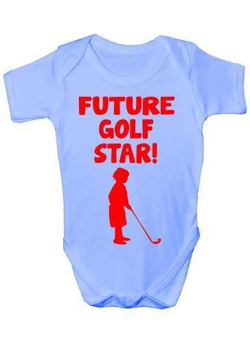 Future Golf Star Sport Baby Onesie Vest