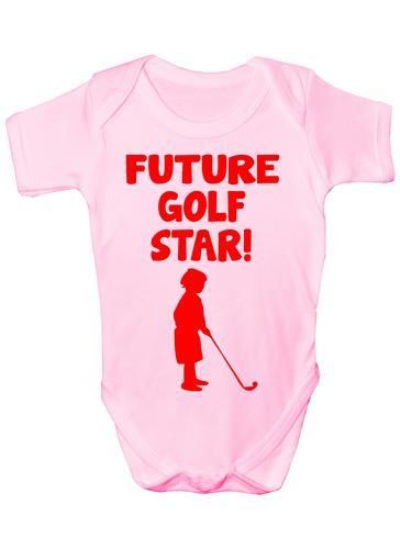 Future Golf Star Sport Baby Onesie Vest