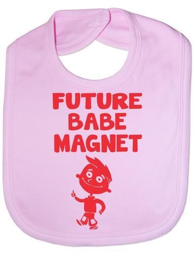 Future Babe Magnet Baby Bib