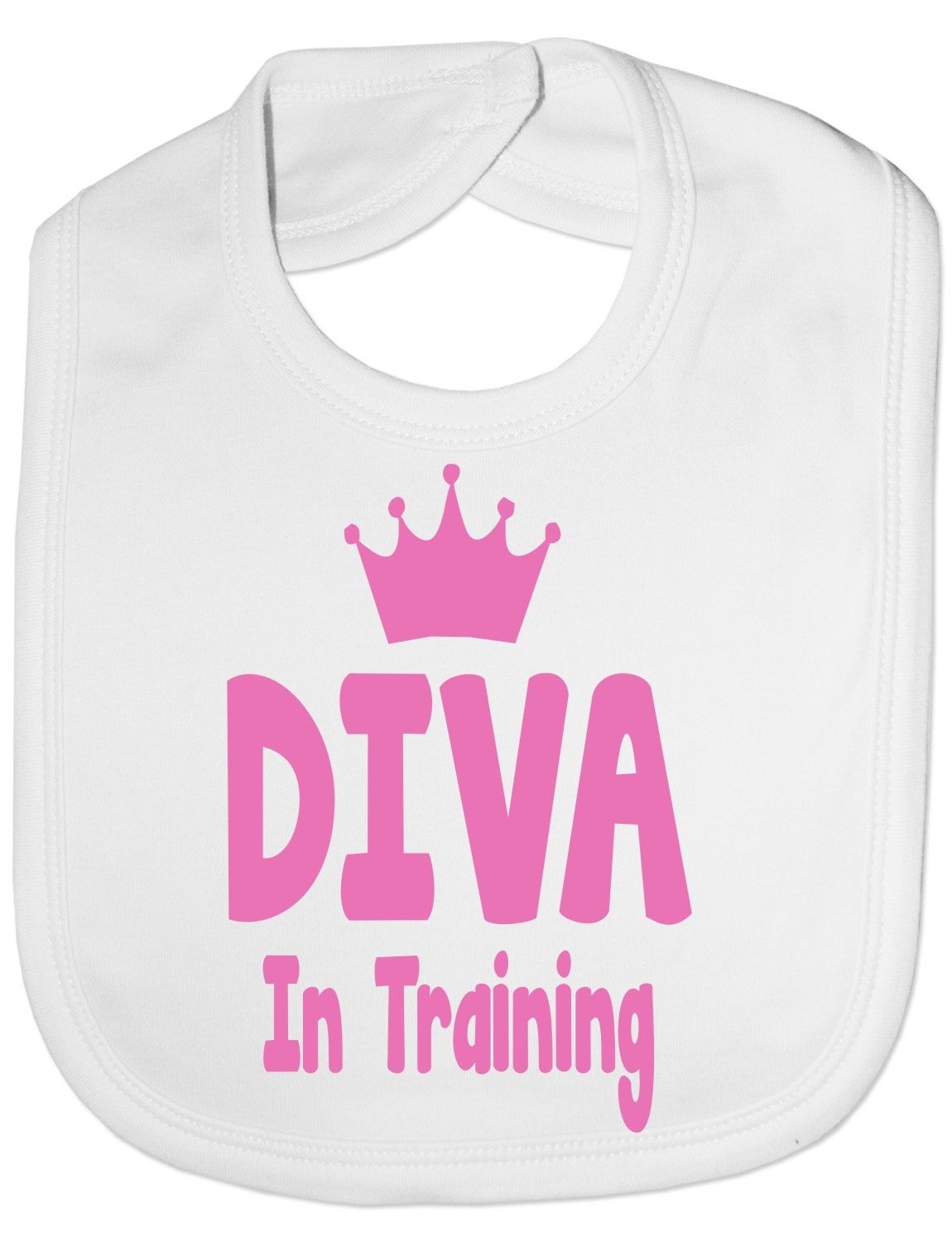 Diva In Training Baby Bib