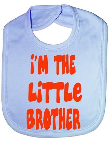 I'm The Little Brother Baby Bib