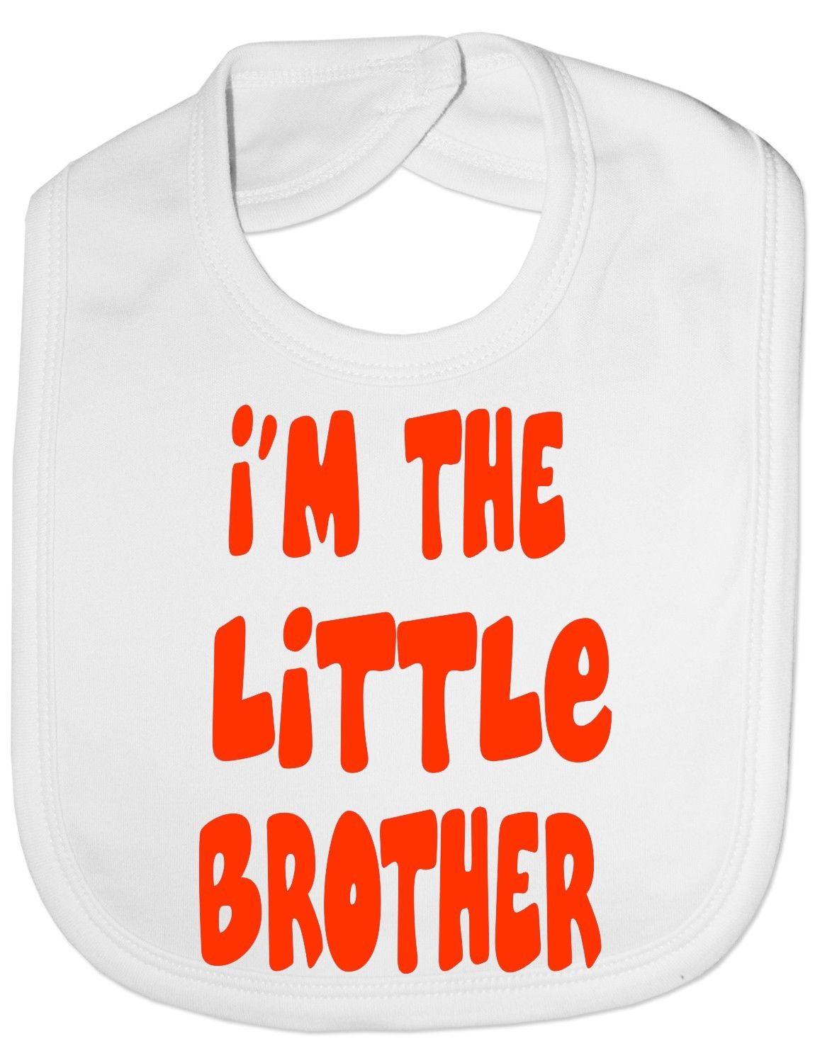I'm The Little Brother Baby Bib