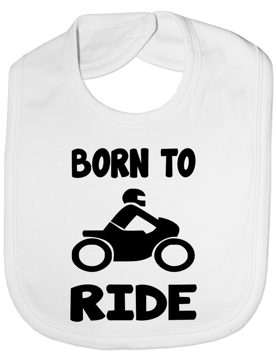 Born To Ride / Motorbike Baby Bib