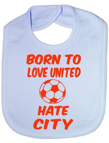 Love UNITED Hate City Baby Bib