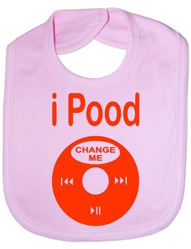 I Pood! Baby Bib
