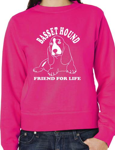 Basset Hound Friend For Life Sweatshirt