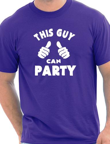 This Guy Can Party T-Shirt Clubbing