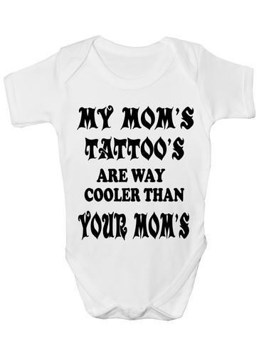 My Mom's Tattoo's Baby Onesie Vest Babygrow