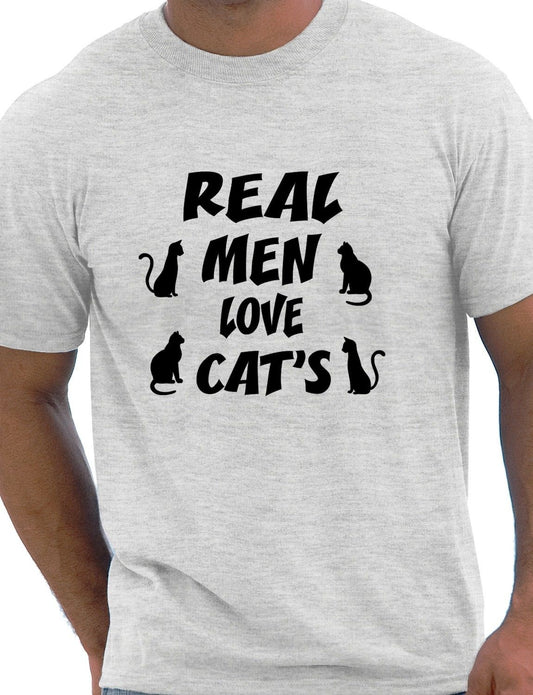 Real Men Love Cats T-Shirt
