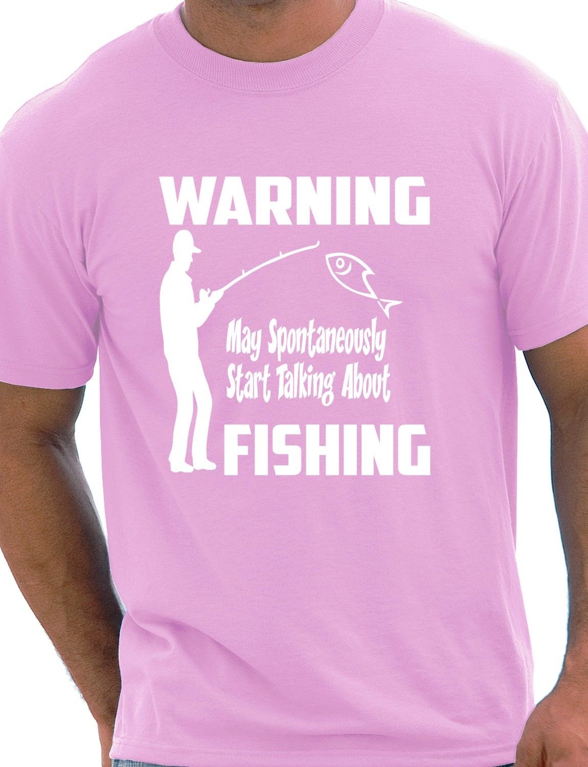 Warning May Talk About Fishing T-Shirt