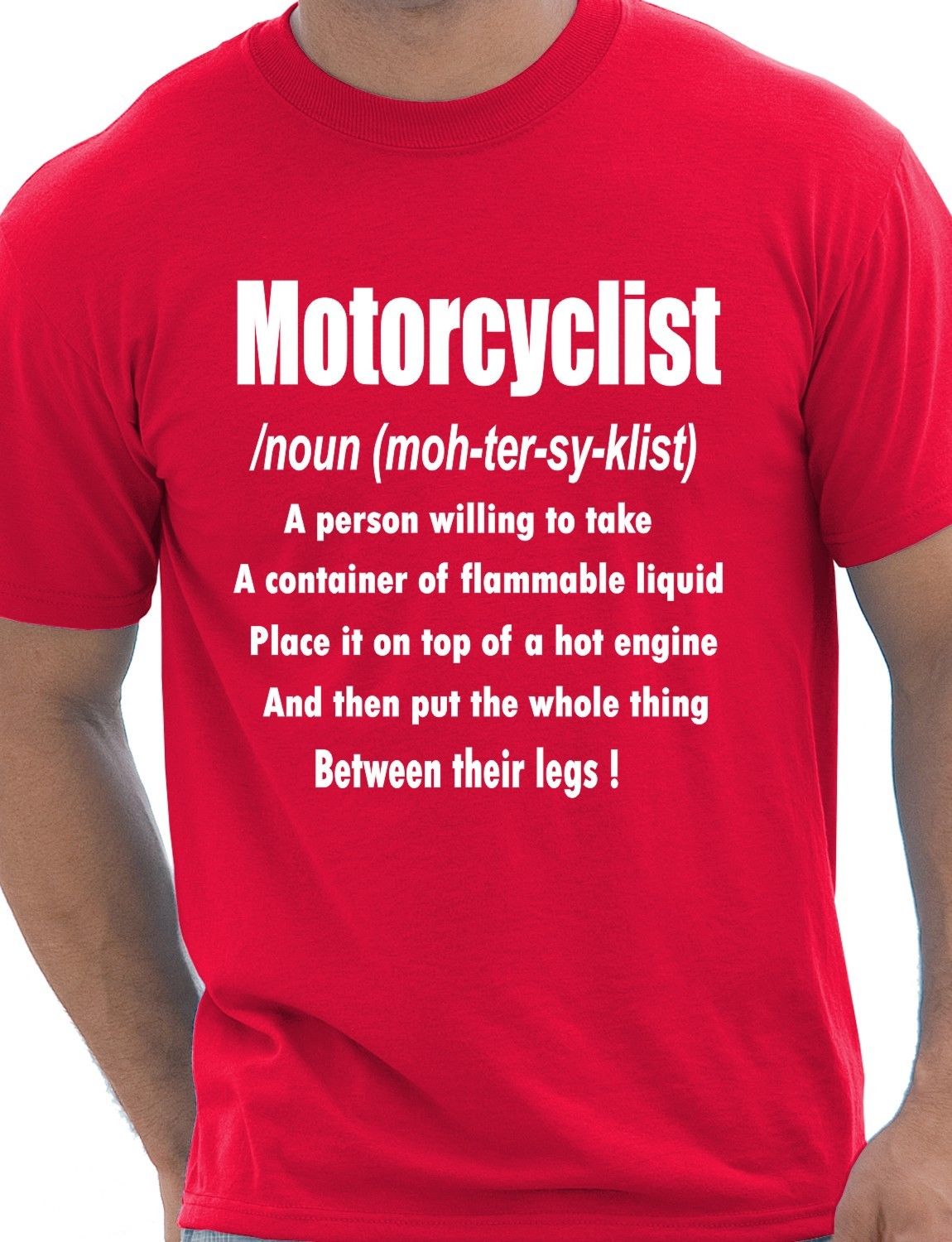 Definition Of Motorcyclist T-Shirt