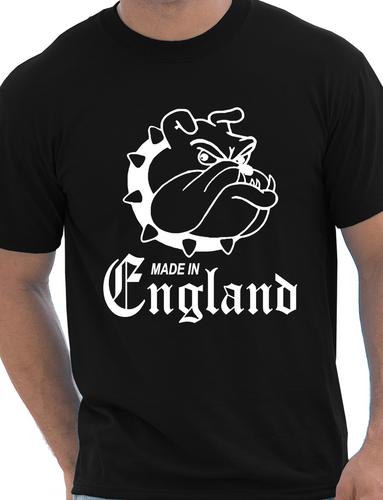 Made In England Mens Bulldog T-Shirt