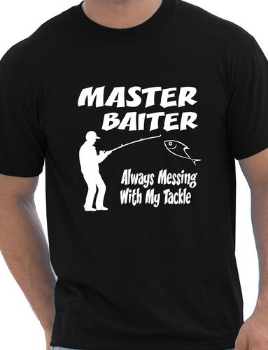 Master Baiter Mens Fishing T-Shirt
