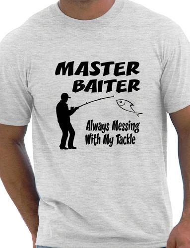 Master Baiter Mens Fishing T-Shirt