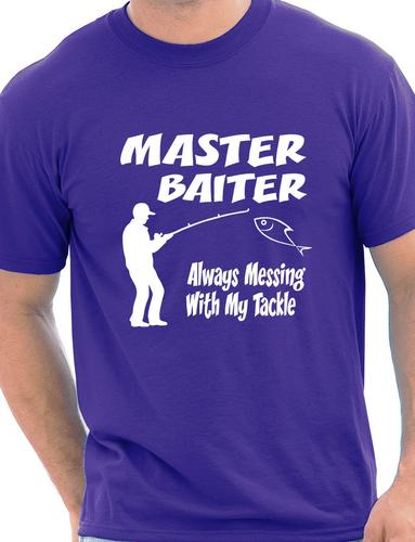Master Baiter Mens Fishing T-Shirt