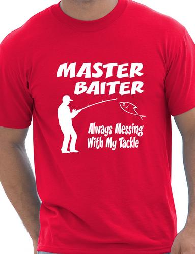 Master Baiter Mens Fishing T-Shirt