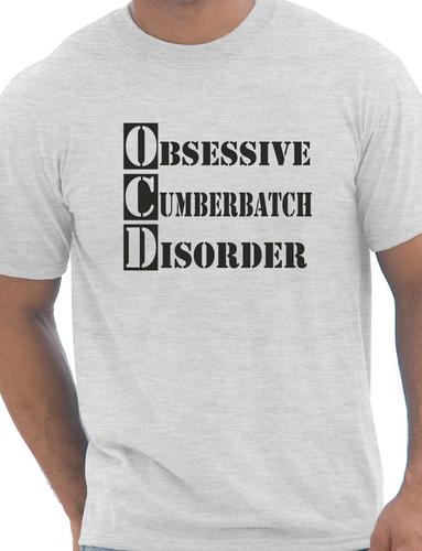 Obsessive Cumberbatch Disorder Sherlock Holmes T-Shirt