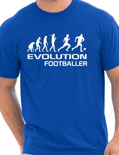 Evolution Of Footballer T-Shirt