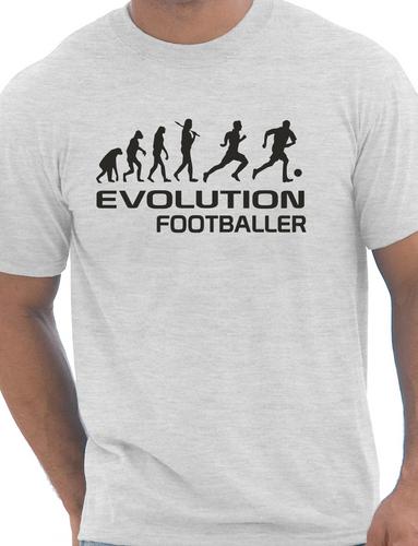 Evolution Of Footballer T-Shirt