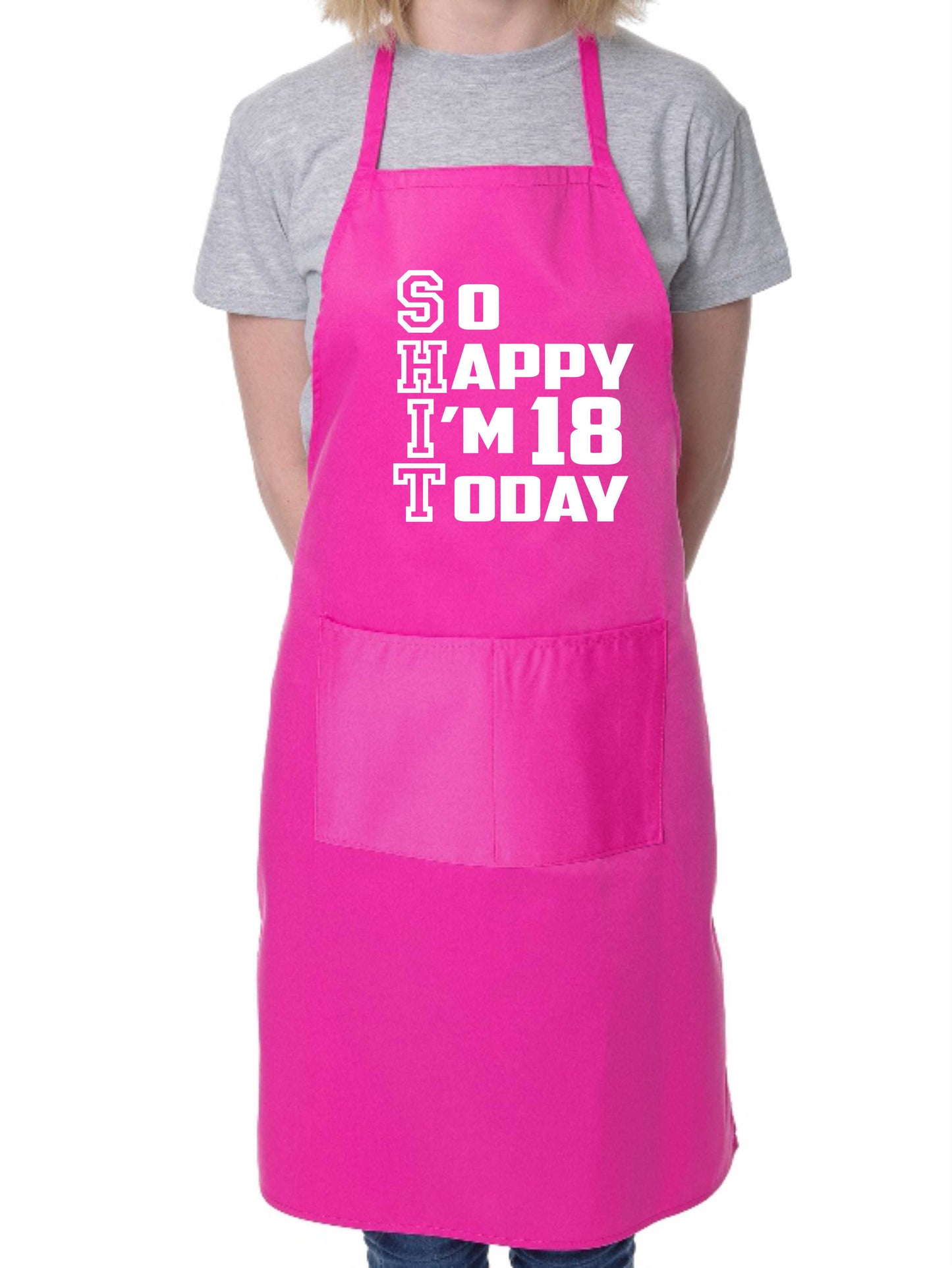 Apron Funny 18th Birthday Gift For Men & Ladies Turning 18 Present