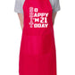 Apron Funny 21st Birthday Gift For Men & Ladies Turning 21 Present