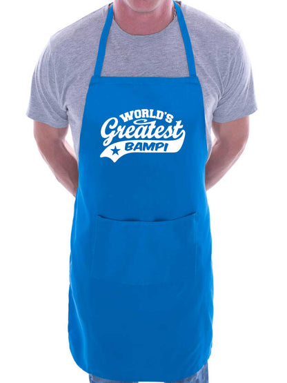 Apron Greatest Bampi Gift For Him Birthday Father's Day Present