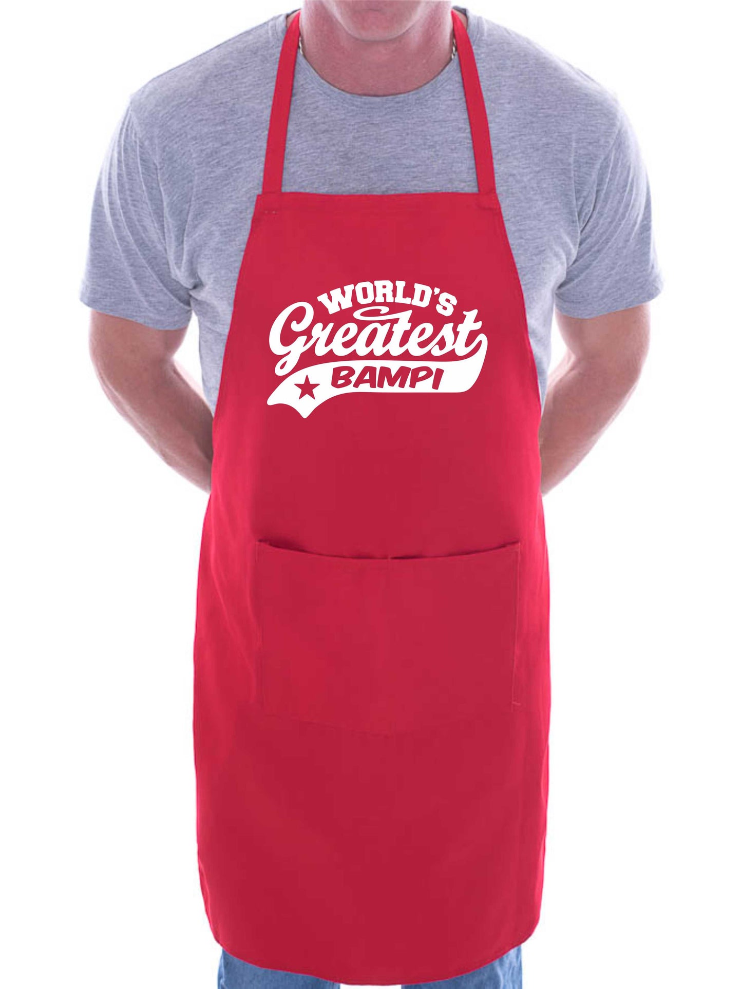 Apron Greatest Bampi Gift For Him Birthday Father's Day Present
