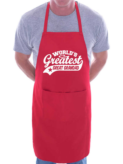 Apron Greatest Great Grandad Gift For Him Birthday Father's Day Present