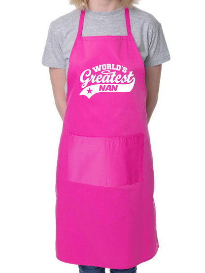 Apron Greatest Nan Gift For Her Birthday Mother's Day Present