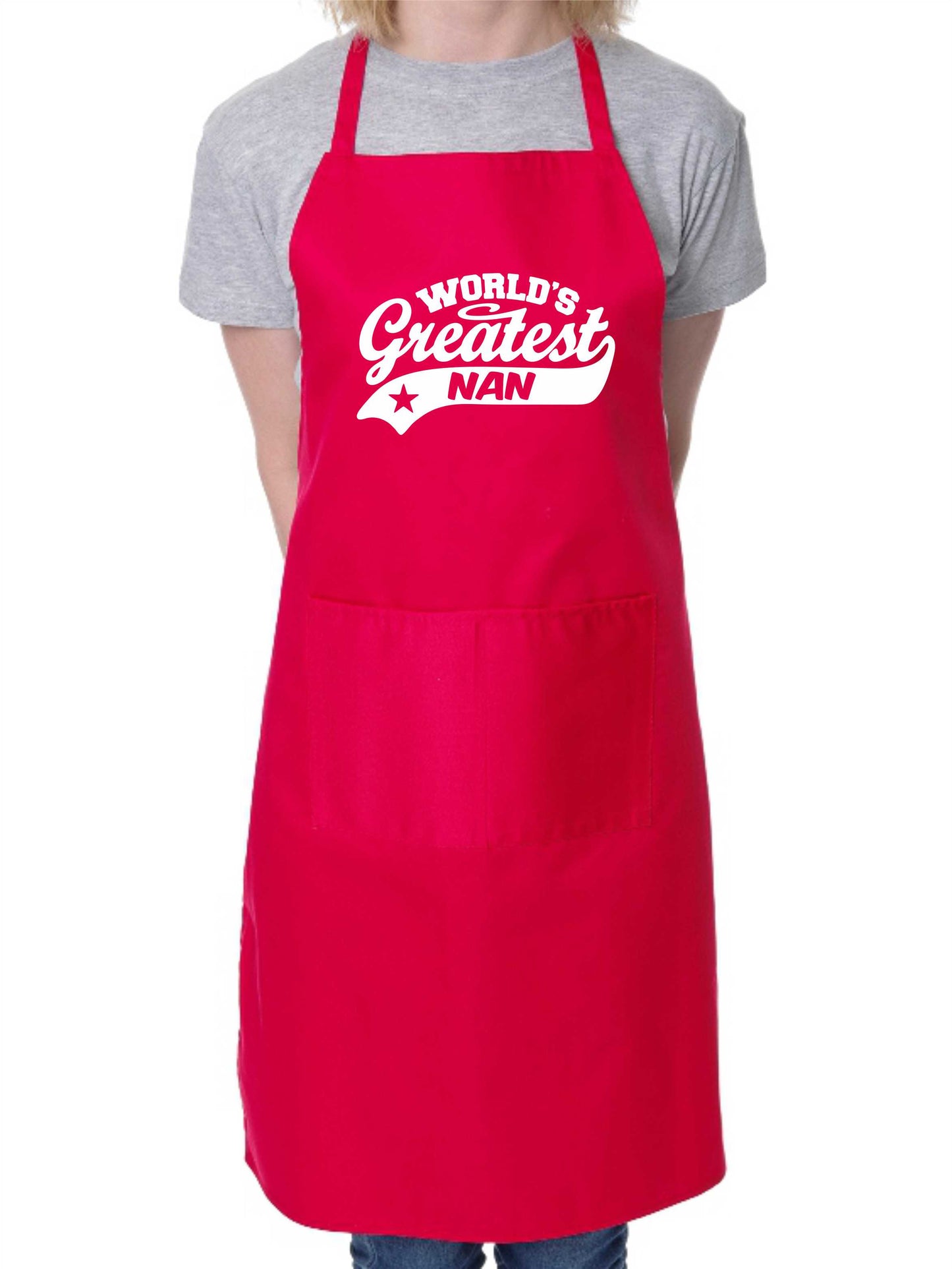 Apron Greatest Nan Gift For Her Birthday Mother's Day Present