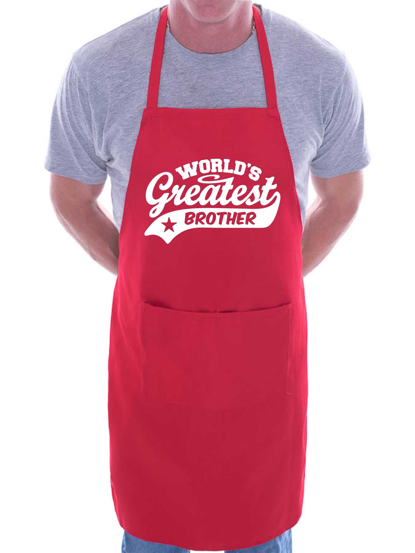 Apron Greatest Brother Gift For Him Birthday Father's Day Present
