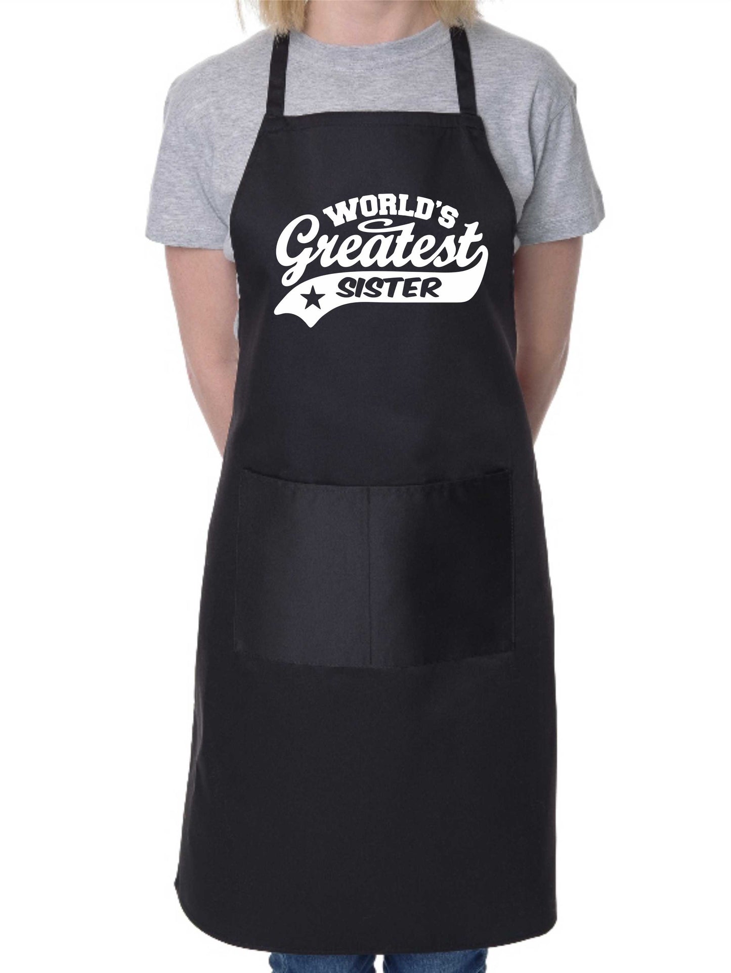 Apron Greatest Sister Gift For Her Birthday Mother's Day Present