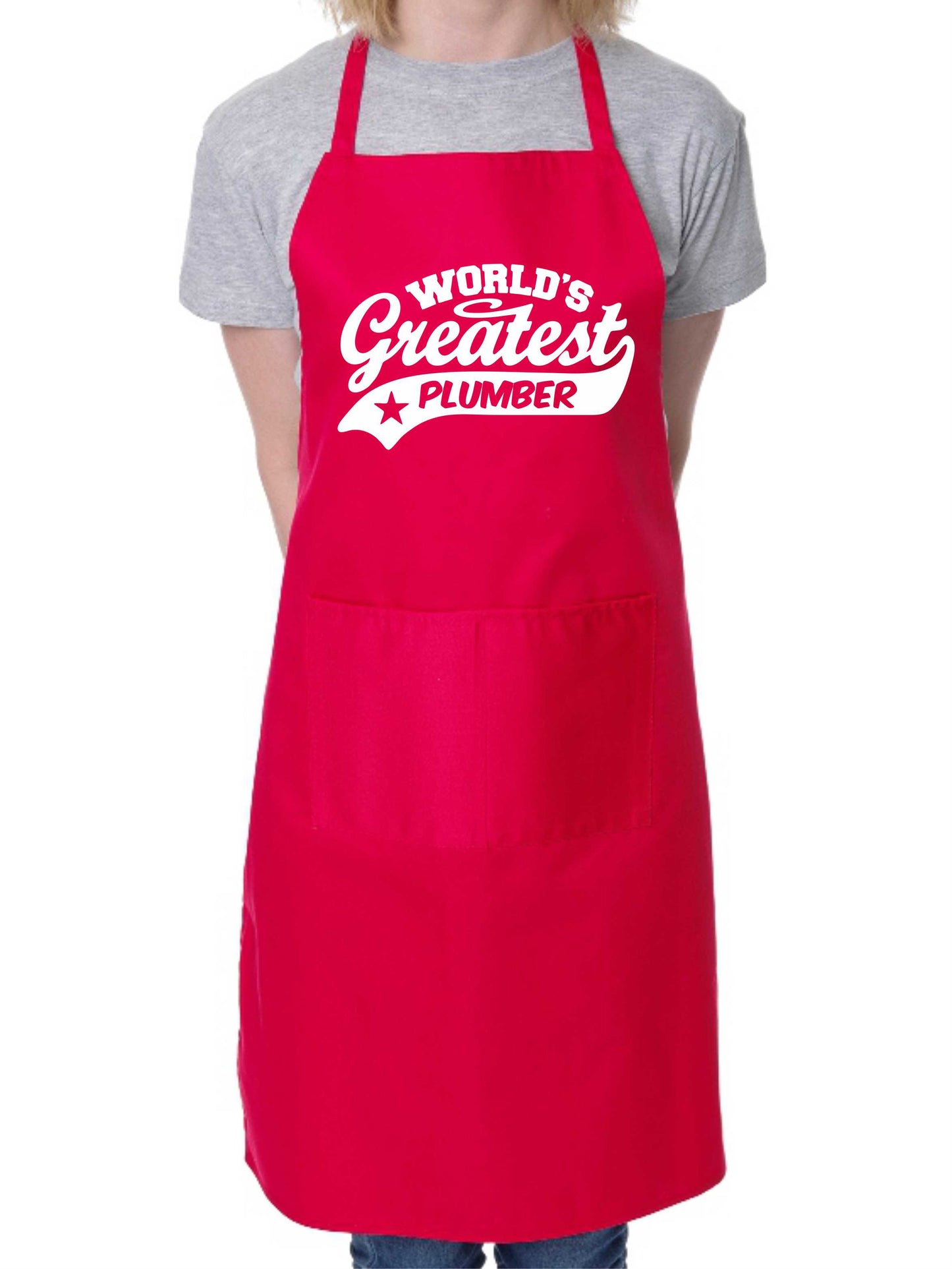 Apron Greatest Plumber Gift For Him Gift for Her Handyman Birthday
