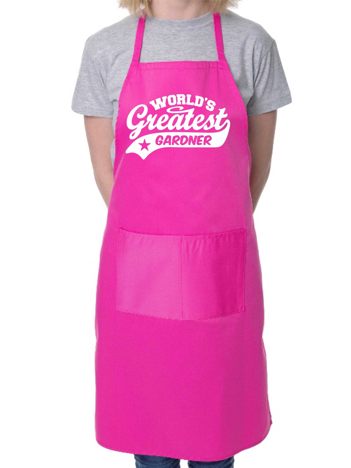 Apron Greatest Gardener Gift For Her Gift For Him Funny Birthday Present