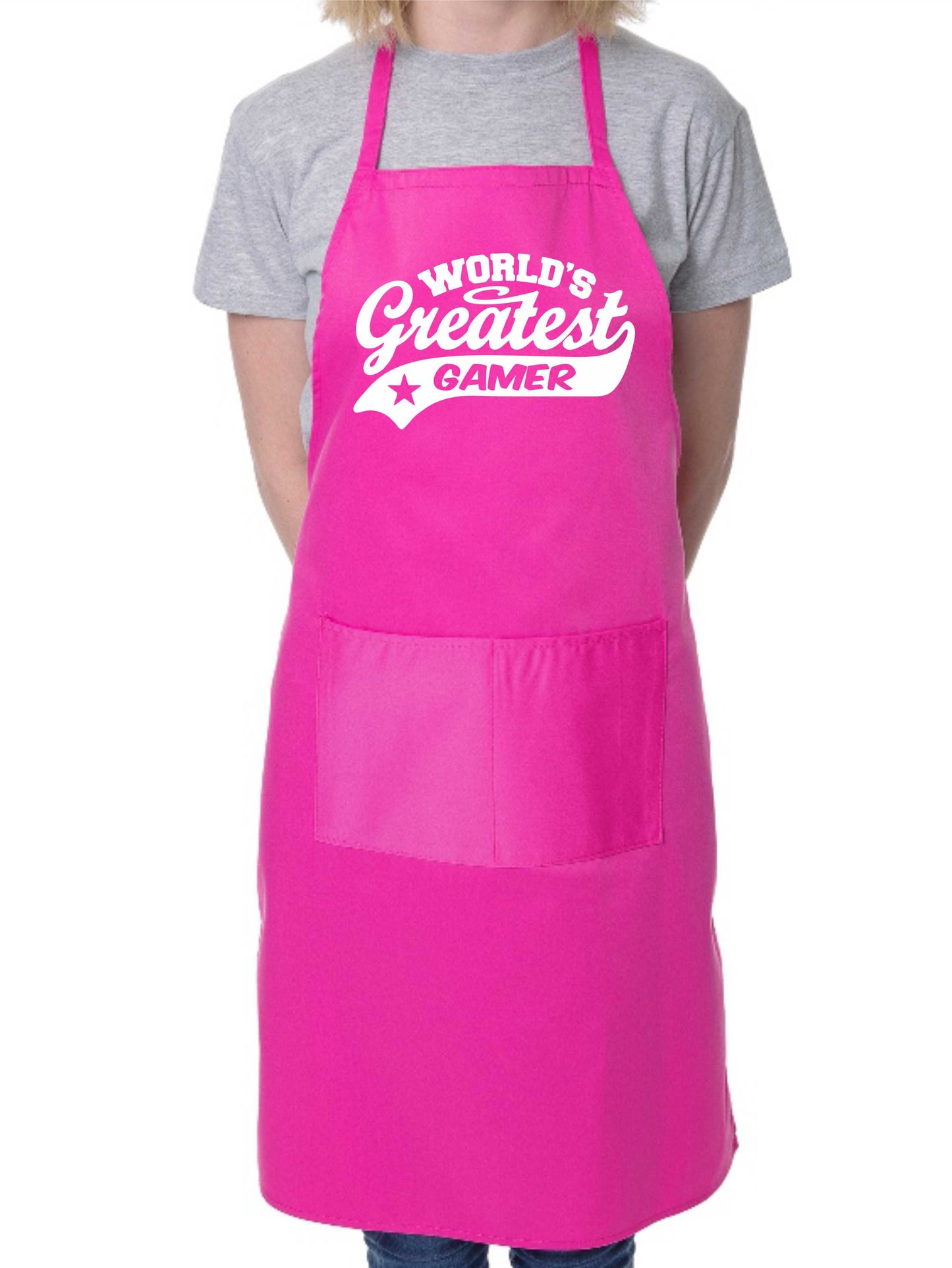 Apron Greatest Gamer Gift For Her Gift For Him Funny Birthday Present