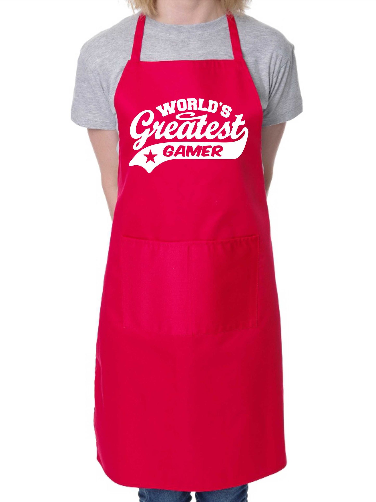 Apron Greatest Gamer Gift For Her Gift For Him Funny Birthday Present