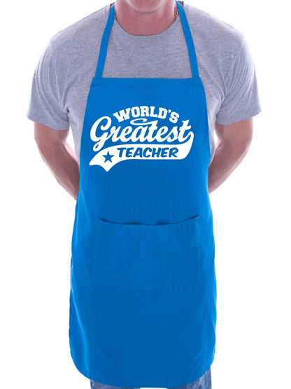 Apron Greatest Teacher Gift For Her Gift For Him Funny Birthday Present
