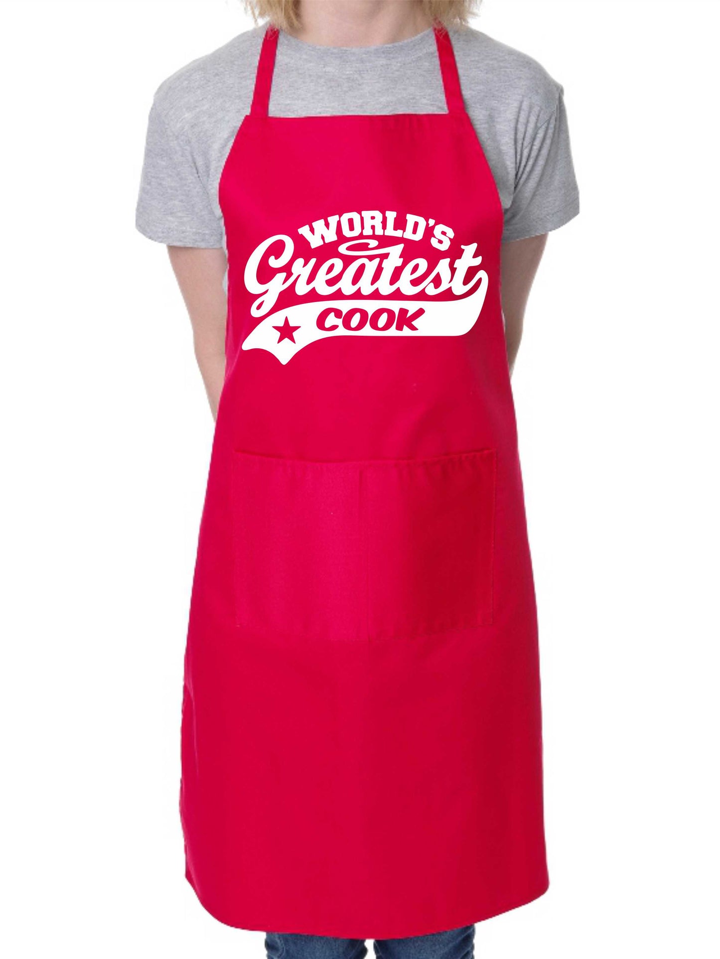 Apron Greatest Cook Gift For Her Gift For Him Chef Funny Birthday Present